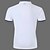 abordables Polo clásico para hombre-Hombre Polo Casual Festivos Escote Chino Manga Corta Ocio Cómodo Plano Botones Verano Blanco + Azul marino Blanco + Blanco Blanco + negro Blanco + rojo Polo