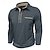 preiswerte Klassisches Poloshirt für Herren-Herren Golfshirt Golf Poloshirts Arbeit Lässig Revers Langarm Basic Modern Farbblock Tasche Knöpfe Frühling Herbst Normale Passform Aprikose Schwarz Marineblau Blau Armeegrün Dunkelblau Golfshirt