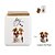cheap Memorial Gift-Personalized Pet Cremation Urn, Custom Memorial Gift Name Year Text Photo Ceramic Ashes Box for Dog Cat Memorial Keepsake