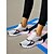 tanie Trampki damskie-Damskie kolorowe trampki sportowe Flyknit – modne buty do biegania na siłownię, do biegania w parku i miejskich stylizacji sportowych