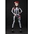 preiswerte Paar- und Gruppenkostüme-Totenkopf Skelett Zuckerschädel Bodysuit Halloween Gruppen Paarkostüme Ganzkörper Catsuit Gruselkostüm Herren Damen Jungen Kinder Erwachsene Performance Party Club Halloween Karneval Tag der Toten