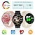 billige Smartklokker-Watch3 Pro Smartklokke 1.3 tommers Smartklokke blåtann Skritteller Samtalepåminnelse Aktivitetsmonitor Søvnmonitor Pulsmåler Kompatibel med IP 67 Dame Pulsmåler Blodtrykksmåling Vanntett