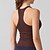 economico Top Yoga-Per donna Reggiseno da yoga Carro armato Reggiseno sportivo Supporto medio Senza ferretto Gli sport Tinta unica Top Per Palestra Atletico Pilates Abbigliamento sportivo