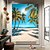 זול Landscape Prints-דפוס הדפסי בד מגולגל - מופשט L ו-scape מודרני מסורתי הדפסים אמנותיים