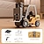 abordables favor de fiesta-Carretilla elevadora de juguete RC 1/64, mini carretilla elevadora de control remoto de 7 canales y 2 modos con batería recargable, horquilla elevadora transformable 2 en 1 &amp;gancho con luces &amp;Sonidos