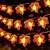 abordables Lumières d&#039;Halloween-Guirlande lumineuse solaire d&#039;Halloween en forme de citrouille et de feuille d&#039;érable, 6,5 m, 30 LED, étanche, pour jardin, Thanksgiving, Halloween, fête, maison, balcon, terrasse, cour, porche,
