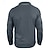 preiswerte Klassisches Poloshirt für Herren-Herren Golfshirt Golf Poloshirts Arbeit Lässig Revers Langarm Basic Modern Farbblock Tasche Knöpfe Frühling Herbst Normale Passform Aprikose Schwarz Marineblau Blau Armeegrün Dunkelblau Golfshirt