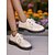 abordables Richelieu femme-Chaussures Oxford rouges en cuir verni pour femmes – Chaussures plates à lacets et semelle épaisse pour un usage quotidien, à l&#039;école et en ville