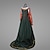 economico Vestito-Medievale Rinascimento Vestito Abiti da Ballo Abito Vichingo Cavaliere Celtico Costume Per donna Reale Halloween Carnevale Mascherata Performance LARP Fiera Rinascimentale Adulti Vestito