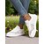 ieftine Adidași de Damă-Teniși albi cu șiret din plasă pentru femei – pantofi sport ușori, cu imprimeu floral, pentru ieșiri de primăvară, parcuri și ținute de zi cu zi