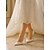 voordelige Formeel-Elegante satijnen stilettohakken met puntige neus en kristallen versieringen voor dames - luxe nette schoenen voor formele bruiloften en cocktailparty&#039;s