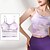 voordelige Sportbeha&#039;s en Tops-Dames Yogabeha Yoga Crop Tanktop Ondergoed / Onderkleding Sneldrogend Medium ondersteuning Ademend Gewatteerd Blote rug Opdrukken Sport Sportkleding Zwart Blozend Roze Sportschool Sportschoenen