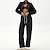 billiga Set och One-Pieces-Dam Lounge-möbel Sport Cargo-overall Höst Ficka Blixtlås i fullängd Ensfärgat Träningsdräkter Svart Grå Utomhus Löpning Yoga Hög midja Vindtät Lättvikt Varm Långärmad Sport Sportkläder Lös passning