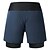 cheap Men&#039;s Shorts, Tights &amp; Pants-WOSAWE Summer Cycling Shorts Speed Mountain Underpants One Piece Running Hiking Shorts Multi-Pocket Breathable Fake Two Piece Five Pants BD116