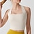 cheap Sports Bras &amp; Vests-Women&#039;s Workout Tank Tops Sports Bra Underwear Medium Support Breathable Wireless Padded Solid / Plain Color Sport Activewear White Purple Gym Fitness Yoga