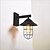 voordelige buiten wandlampen-LED wandlamp verlichtingsarmatuur antieke wandlamp lantaarn extern waterdicht IP65 roestvrij aluminium glazen lantaarn wandlamp lantaarn binnenplaats tuin balkon villa decoratieve verlichting 85-265V