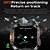 baratos Smartwatch-Novo relógio inteligente Imosi GPS 2.01 com tela Ultra HD e GPS integrado &amp;bússola faz/recebe chamadas telefônicas smartwatch bateria 540mah 3atm à prova d&#039;água