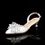 ieftine Formal-Tocuri slingback din satin alb pentru femei – detalii cu flori de cristal, design elegant cu vârf ascuțit, perfecte pentru nunți și ocazii formale
