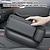 economico Servizio Veicoli-2 confezioni di organizer per riempire gli spazi vuoti del sedile dell&#039;auto, organizer per seggiolino auto, contenitore per riporre gli spazi vuoti del sedile con portabicchieri per bevande, borsa portabicchieri in pelle per sedile anteriore per telefono,
