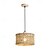Χαμηλού Κόστους Σχέδιο φανάρι-κρεμαστό φωτιστικό σε country art, υλικό από ξύλο rattan, ύψος 16cm, ζεστό λευκό/λευκό φως, e26 e27, ρυθμιζόμενη αλυσίδα