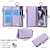 baratos Capa Samsung-telefone Capinha Para Samsung Galaxy S26 Ultra Plus S25 S25 Edge S24 S23 S22 Plus Ultra S23 FE A16 A55 5G A15 Capa para Cartão Wallet Zíper com cordão Slot para cartão Retro TPU Couro PU