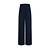 abordables Fondos-Pantalones de verano de talla grande para mujer, 100% algodón, informales, hasta el tobillo, cintura alta, color liso, cordón ajustable, pierna ancha, cómodos, de secado rápido, suaves, microelásticos, negros, blancos, azul marino oscuro, marrones, verano