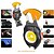 baratos Equipamento de Camping-Mini lanterna de chaveiro LED, lanterna de chaveiro LED recarregável Jeswo COB, multifuncional, lanternas de acampamento portáteis de 550 lúmens, 3 modos de luz, para iluminação externa, backup