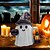 billige Halloween utendørs-1 stk. halloween utendørs solcelledrevet vanntett spøkelseslykt innendørs og utendørs gårdsplass hagesti terrasse restaurant soverom dekorativ lys landskapslys