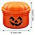 abordables Halloween-Mini seaux Boo pour décorations d'Halloween - seaux rétro en plastique avec visages de citrouilles, orange, violet, vert, beige - parfaits pour les bonbons, les collations et la décoration intérieure,