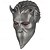 abordables Wearables y disfraces-Máscara de calavera de látex de Halloween para adultos, tocado de disfraz espeluznante de cabeza completa, máscara de cosplay de terror para fiestas, representaciones teatrales o decoración de casas
