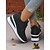 tanie Trampki damskie-Damskie różowe trampki Flyknit Wedge z ozdobnymi kryształkami – lekkie, oddychające buty sportowe do noszenia na co dzień i na spacery