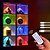 ieftine Lumini decorative-Lampă de dulap cu LED-uri RGB magnetice reîncărcabile cu telecomandă, culoare RGB schimbătoare, opțiuni alb cald și neutru, luminozitate reglabilă, lampă decorativă pentru casă reîncărcabilă prin USB