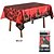 baratos Halloween-Toalha de mesa de Halloween, capas de mesa descartáveis de teia de aranha, toalha de mesa de plástico à prova de derramamento preta, branca, laranja e roxa para festa de Halloween, decoração de mesa