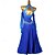 billige Ballroomkjoler-Ballroom-dans Kjole Krystall / Rhinestone Dame Ytelse Dagligdagstøy Langermet Spandex