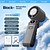 cheap Fans-Outdoor Foldable Portable Handheld Fan Mini Cooling Rechargeable 3600mAh 100-level Free Control High Speed Turbo Fan