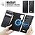 baratos Capa Samsung-telefone Capinha Para Samsung Galaxy S25 Mais S25 Ultra S24 S23 S22 S21 Ultra Plus A55 A35 A25 A15 5G A55 5G A54 A34 A14 Capa para Cartão Wallet Com Suporte Destacável Magnética Retro TPU Couro PU
