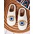 baratos Chinelos de mulher-chinelos femininos com estampa de olhos peludos – chinelos confortáveis e confortáveis para o inverno, para relaxar e presentear