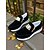 ieftine Adidași de Damă-Teniși sport slip-on din denim pentru femei cu detalii aurii – pantofi sport ușori și casual cu fermoar lateral pentru cumpărături, navete urbane și escapade de weekend