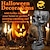 お買い得  ハロウィンの吊るし飾りとテーブルトップ装飾-ハロウィンスカルプランター&amp;脊椎スタンド、樹脂スカルヘッドフラワー多肉植物サボテンプランターポット、またはホームオフィスデスク装飾ハロウィンシーンの彫像彫刻装飾。
