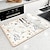 رخيصةأون أدوات وأجهزة المطبخ-سجادة تجفيف متعددة الأغراض للمطبخ، ماصة للماء، مصنوعة من التراب الدياتومي، وسادة تجفيف الأطباق، غير قابلة للانزلاق، مقاومة للتآكل، سجادة سطح الطاولة للحوض والحمام والبار ومنطقة تناول الطعام