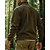 abordables Forros &amp; Chaquetas 3 en 1-Hombre Chaqueta para senderismo Chaqueta de lana para senderismo Invierno Al aire libre Térmico Camiseta Rojo Azul Verde Gris