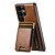 baratos Capa Samsung-telefone Capinha Para Samsung Galaxy S25 S24 S23 Ultra Plus S22 Plus Ultra Capa traseira Magnética Suporte para carregamento sem fio Pata de Apoio Retro TPU Couro PU