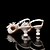 ieftine Formal-Tocuri slingback din satin alb pentru femei – detalii cu flori de cristal, design elegant cu vârf ascuțit, perfecte pentru nunți și ocazii formale
