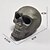 baratos Halloween-Caveira para fogueira de Halloween, tronco de caveira humana imitada à prova de fogo de ferro para lareiras internas ou externas, cabeças de caveira reutilizáveis para fogueira, lareiras para fogueira
