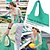baratos armazenamento de bagagem e viagem-10 sacolas de compras dobráveis reutilizáveis, sacolas de poliéster laváveis e duráveis com alças resistentes, cores brilhantes, sacolas de compras ecológicas para uso diário, viagens, escritório e