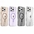 abordables Coques iPhone-téléphone Coque Pour iPhone 16 15 14 Pro Max Coque Arrière avec Support Magnétique Supporte la Charge Sans Fil Rétro PC