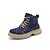baratos Botas de combate-Botas de trabalho femininas de lona tie-dye com sola grossa – botas casuais com cadarço para atividades ao ar livre, como festivais de colheita, trabalho na fazenda e passeios de outono