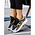 tanie Trampki damskie-Damskie kolorowe trampki sportowe Flyknit – modne buty do biegania na siłownię, do biegania w parku i miejskich stylizacji sportowych