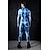 abordables body-muscle Halloween combinaison Combinaison Intégrale Déguisement effrayant Adulte Homme Halloween Carnaval Le jour des morts Performance Soirée Club Déguisements d&#039;Halloween faciles Se déguiser