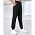 billige Yoga Leggings &amp; strømpebukser-Dame Capri Tights Yoga leggings Med lommer Mavekontrol Høj Talje Fitness Atletik Pilates Underdele Sort Mørkeblå Efterår Sport Sportstøj Tætsiddende pasform